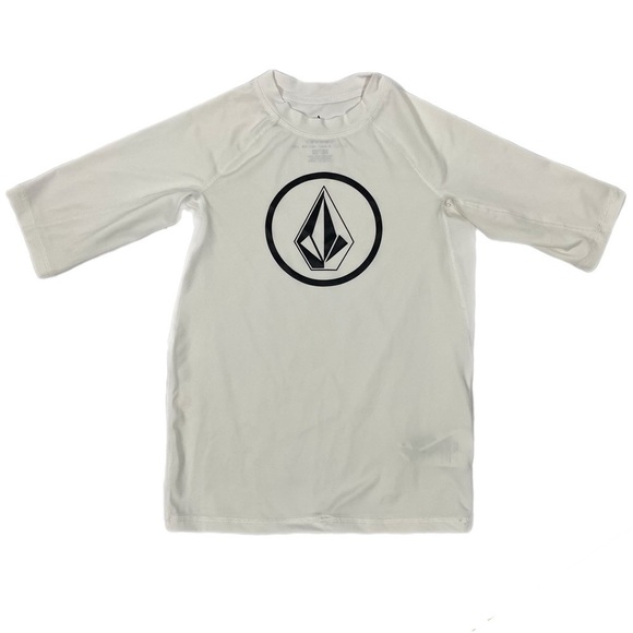 VOLCOM Unisex Lido Short Sleeve Rashguard UPF 50 Size Large - Picture 1 of 8